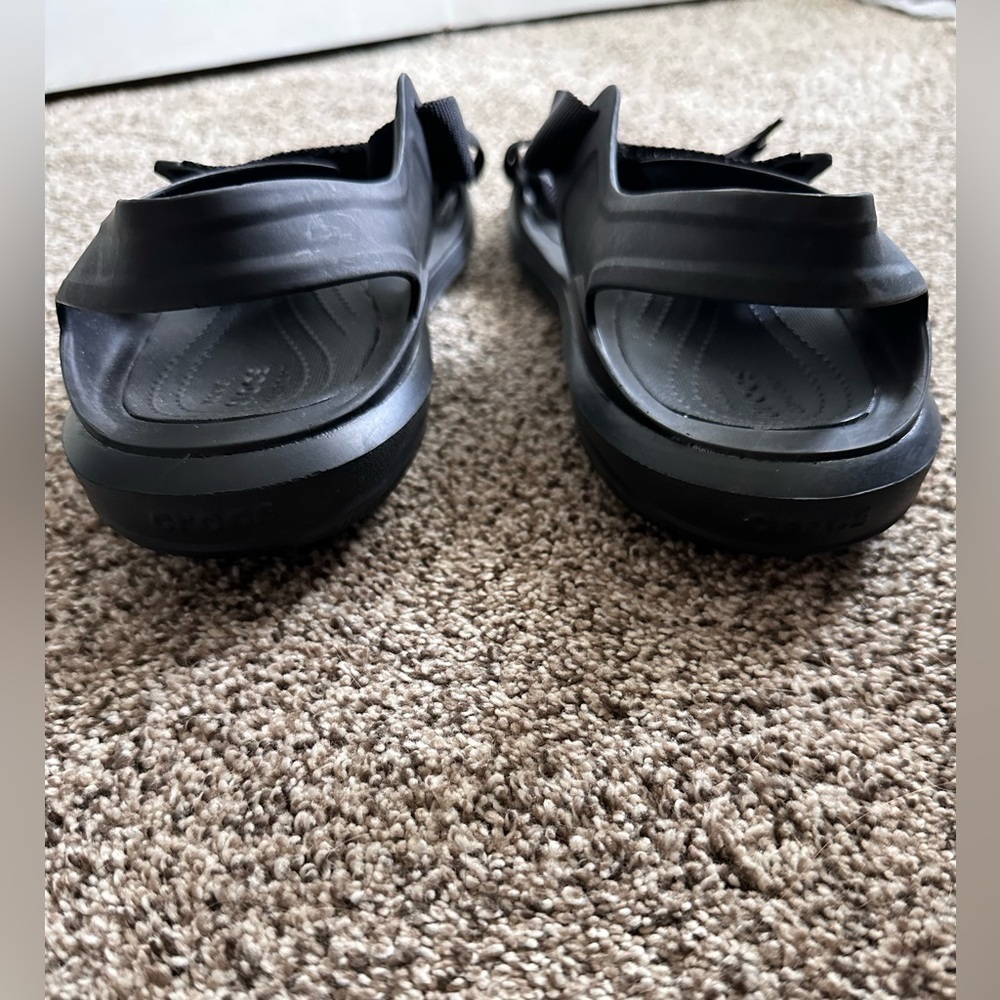 Men’s Crocs Swiftwater Expedition Sandals. Black Size 11 - Picture 5 of 6